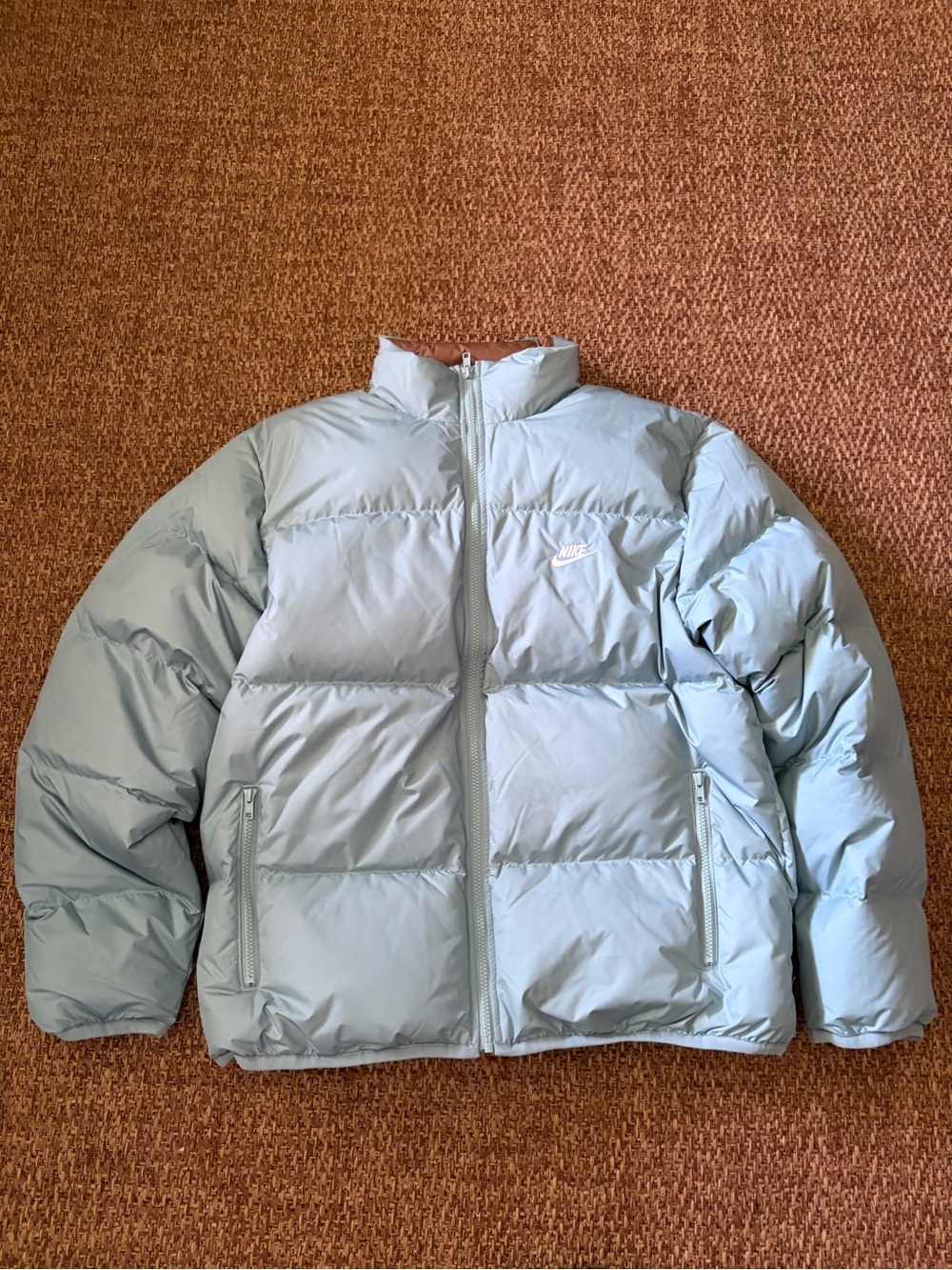 Nike Sportswear Puffer Jacket Therma Fit Teal Blue Men's Size Medium IB2975-017